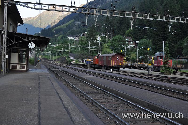 DSC_7305.JPG - Die Station Gurtnellen am Morgen früh um 7.00 Uhr
